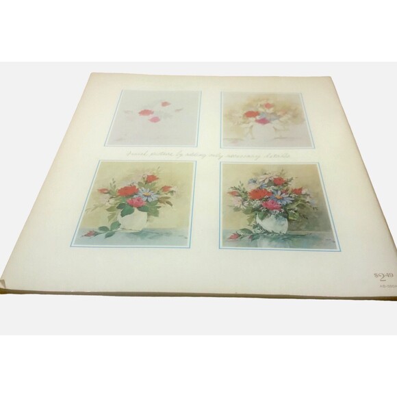 VTG. KEYS TO FLORAL PAINTING McGuire Skylight Studio 1972 How To Paint Flowers - Picture 2 of 2